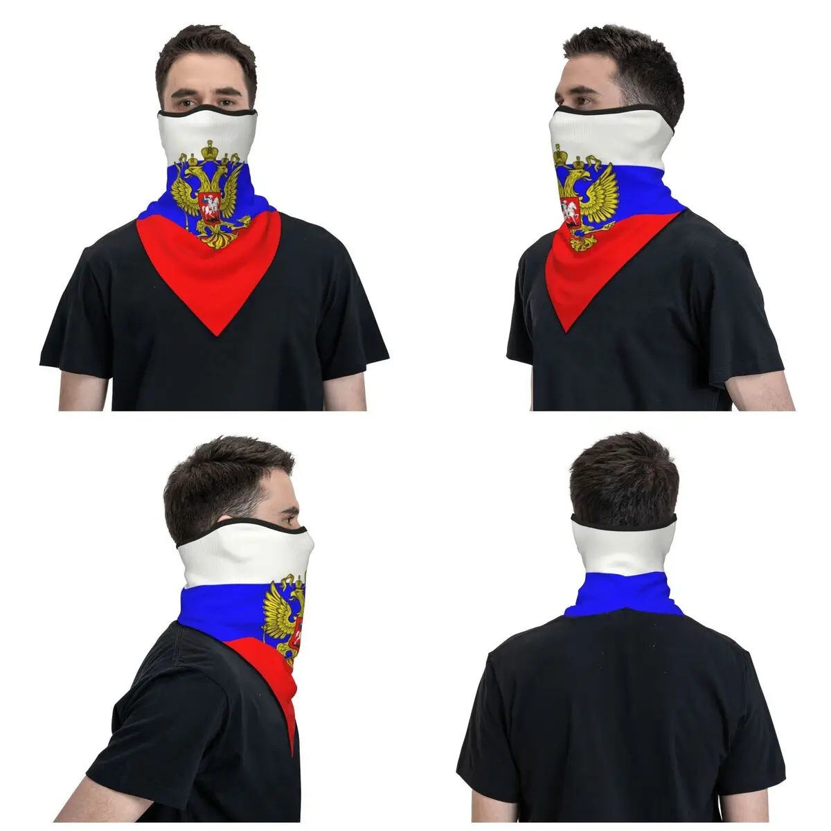 Бандана с российским флагом шея гетры Ветрозащитная маска для лица шарф обложка