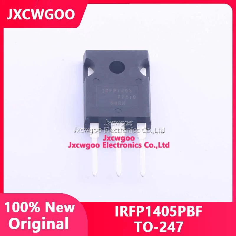 

Jxcwgoo 10pcs FET Original MOS N-channel TO-247 New IRFP1405 55V Imported IRFP1405PBF 100% 95A
