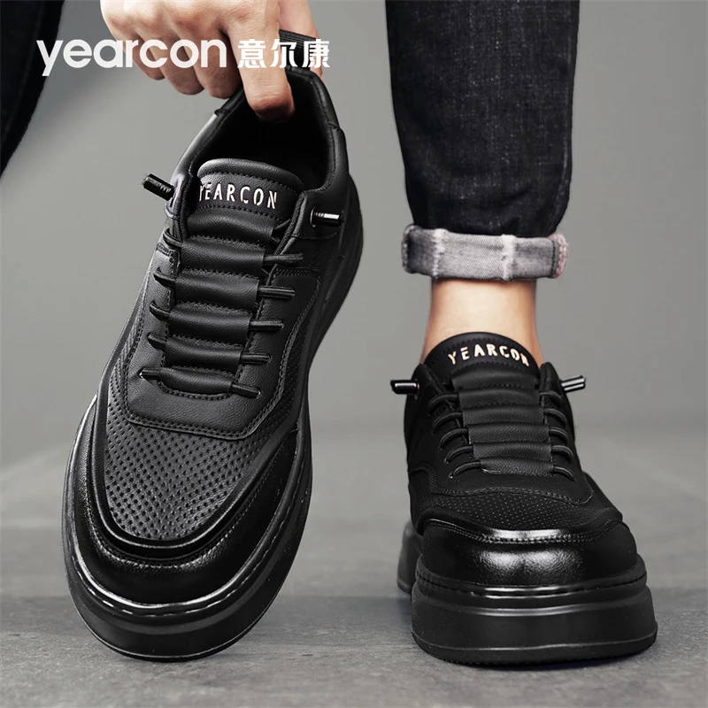 YEARCON/мужская обувь весна-осень 2024 новые зимние модные универсальные повседневные
