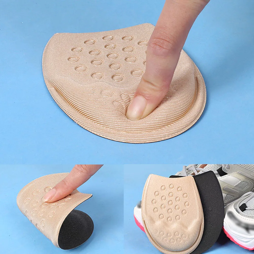 

Half Insoles For Shoes Inserts Forefoot Insert Non-slip Sole Cushion Reduce Shoe Size Filler High Heels Pain Relief Shoe Pads