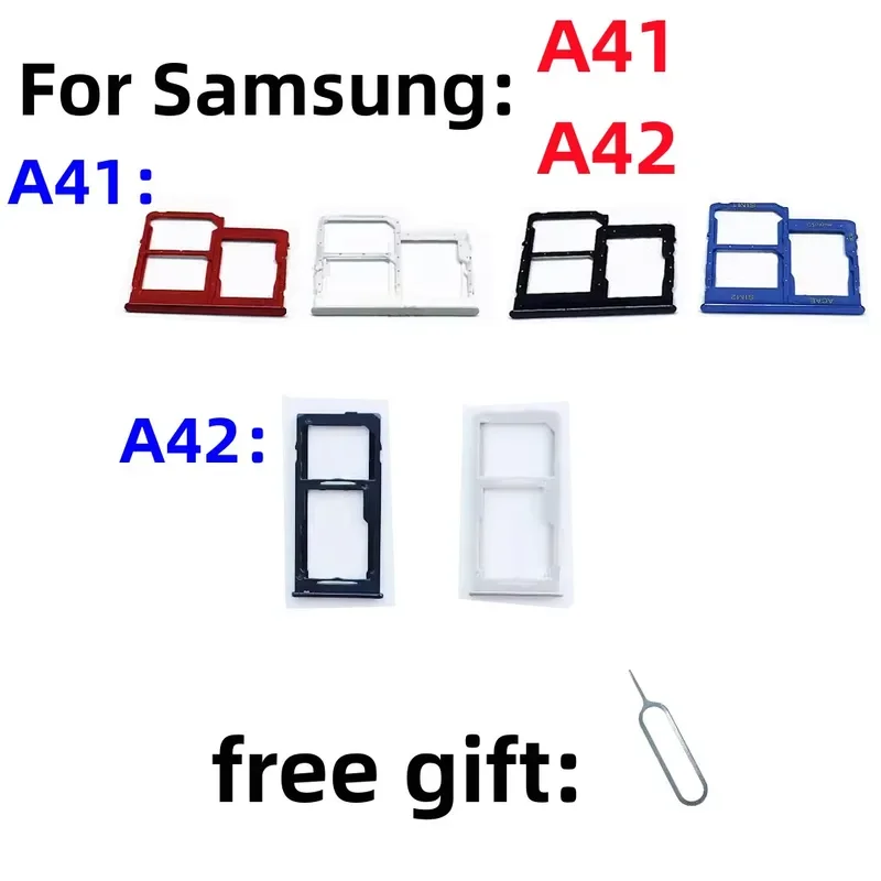 Лоток для SIM-карты SD-карты слот микросхем корпус держателя карты Samsung Galaxy A41 A42
