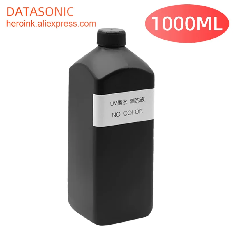 

1000ML UV Cleaning Liquid For Epson Roland Mimaki Ricoh Konica UV Modified Printer Cleaning Fluid UV Printhead Cleaning Solution