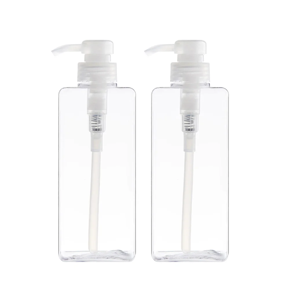 

2pcs 280ml Empty Pump Bottles Shampoo Pump Bottles Dispensers Refillable Containers for Shampoo