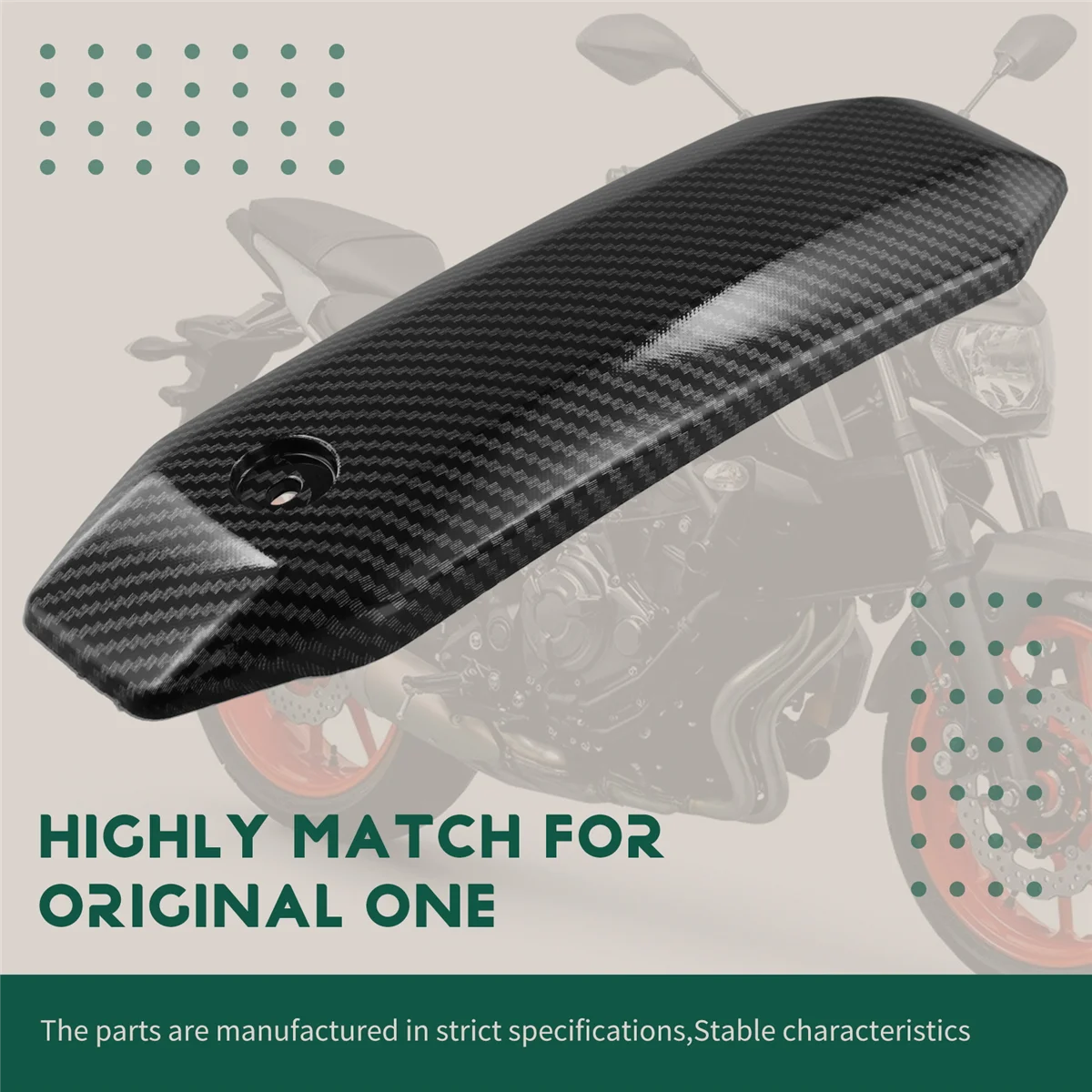 Верхняя крышка бака для YAMAHA MT-07 MT07 MT 07 FZ-07 2012-2017 средний обтекатель мотоцикла