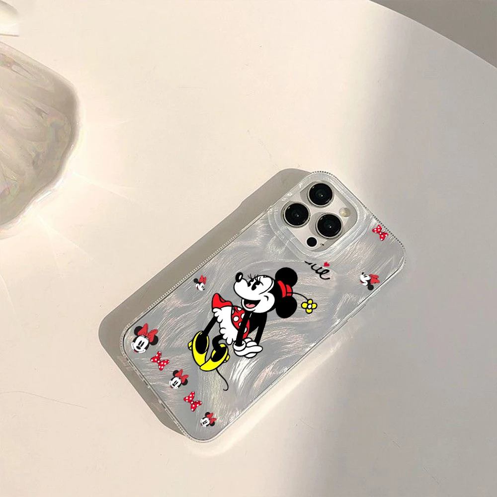 Чехол для телефона Pretty M-Mickey M-Minnie Mouse VIVO Y200 Y100 Y95 Y93 Y91 I C Y90 Y85 Y81 Y78 Y78T Y75 Y70 Y56 Y53 SPLUS 5G