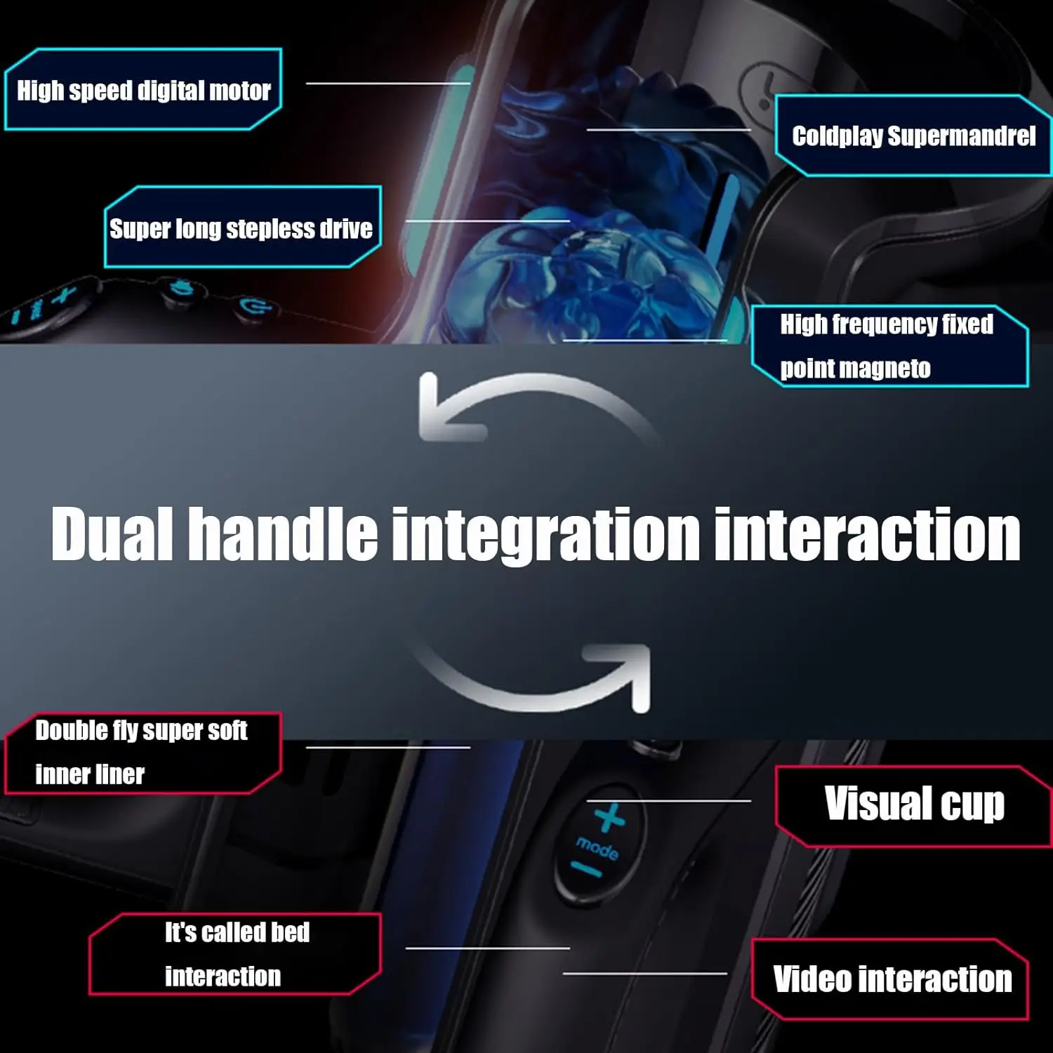 Автоматический мужской стакан для мастурбации Leten King Pro Thrusting мужские