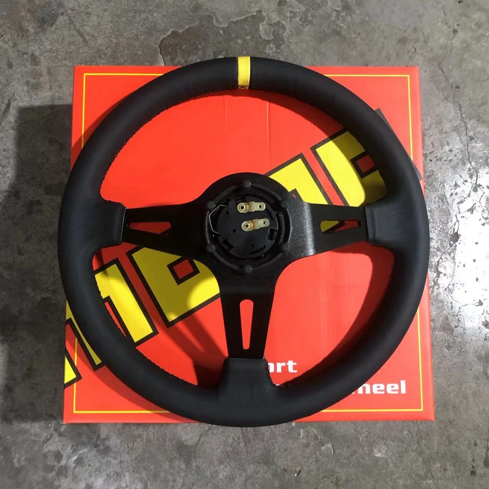 Универсальный гоночный руль Drift 14 дюймов МОМО раллийный автомобиль из