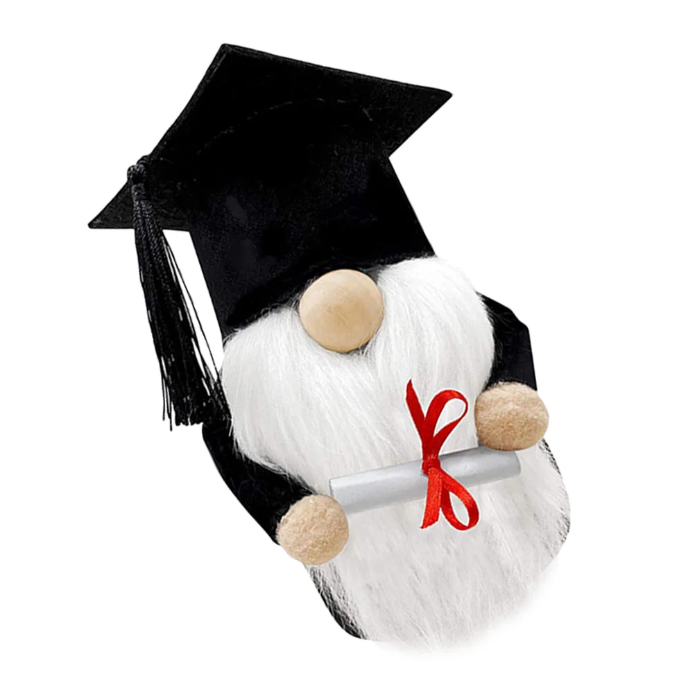 

1pc Graduation Ceremony Graduation Themed Dwarf Gnome For Teachers' Office