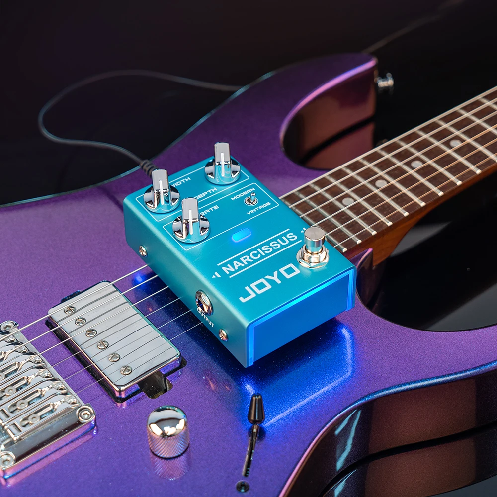 

JOYO R-22 NARCISSUS Chorus Pedal Semi-analog Circuit Multiple Chorus Guitar Effects Pedal Guitar Accessories