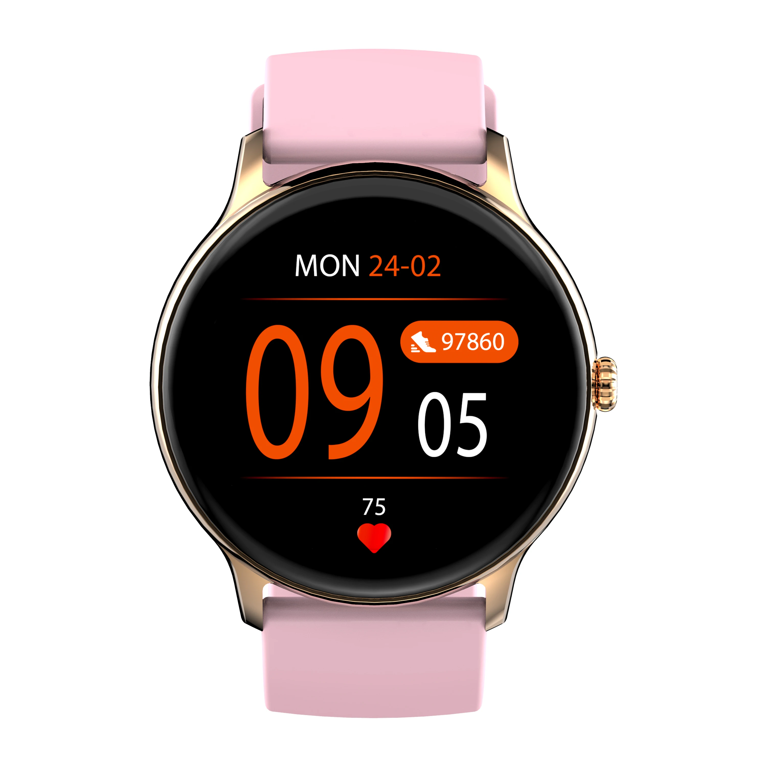 Factory price Z12 Women Men Smart Watch 1.32inch Full Touch Fitness Tracker Simple Sports Smartwatch Wristwatch |