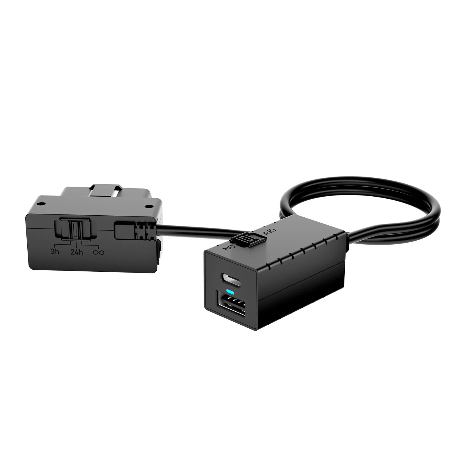 Фото Кабель постоянного питания VIOFO OP100 OBD-II для видеорегистратора, режим круглосуточного наблюдения/ACC с защитой от низкого напряжения №4