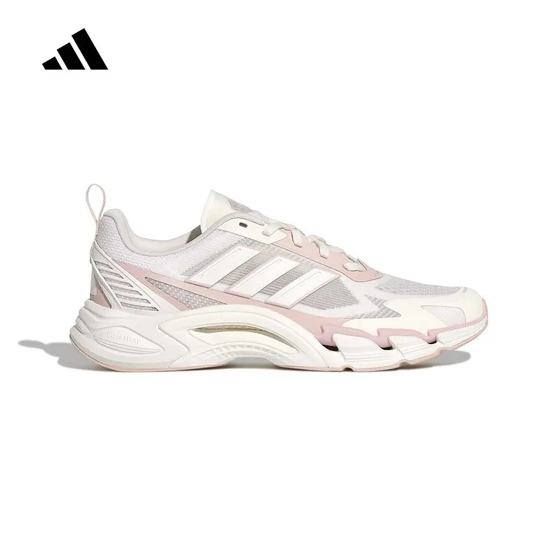 Фото Популярные женские кроссовки Adidas 2026 KJ1709 бело-розовые Dreamstrike с амортизацией и технологией Torsion Bar для комфортного спорта №2