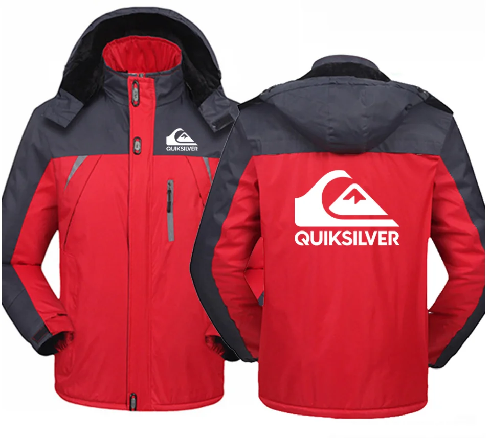 

Куртка с логотипом Quiksilver 2023, ветровка, водонепроницаемая теплая уличная непромокаемая одежда для альпинизма, высококачественные пальто