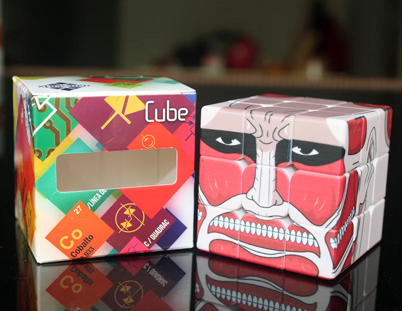 Магнитный скоростной куб 3x3x3 профессиональный магический куб-пазл Титан