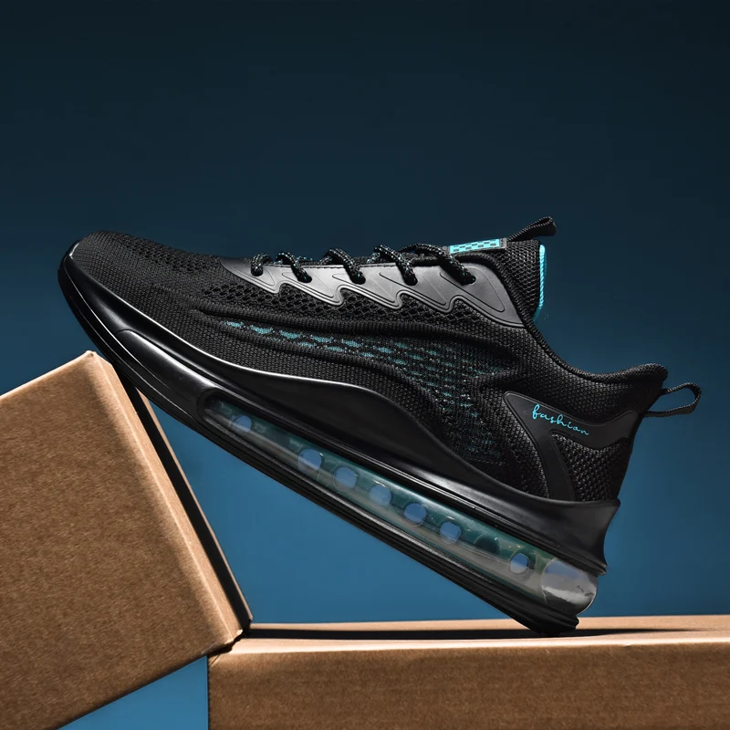 Luxury Brand Men's Cushion Sneakers High Quality Designer Fashion Casual Shoes Male Original Air Cushion Running Shoes for Men