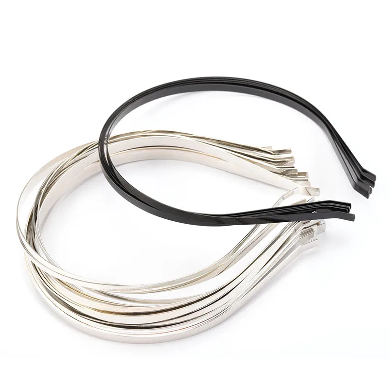 Модные 5 шт. металлические ленты для волос пустая основа женщин свадебный