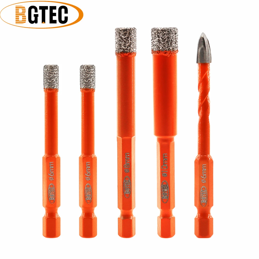 

Алмазные сверла BGTEC 6/8/10 мм + размыкатель отверстий 6 мм