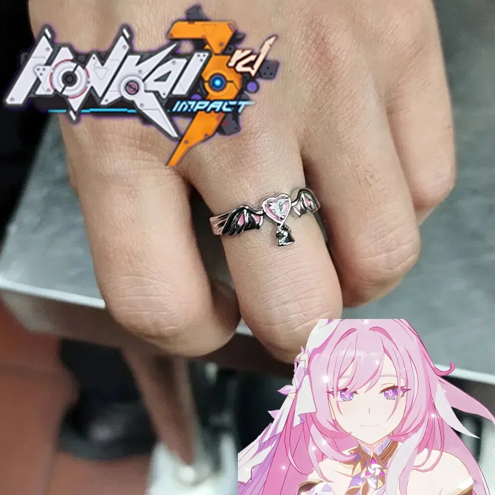 Игра Honkai Impact 3 кольца Elysia косплей Herrscher of Human: Ego ювелирные изделия реквизит