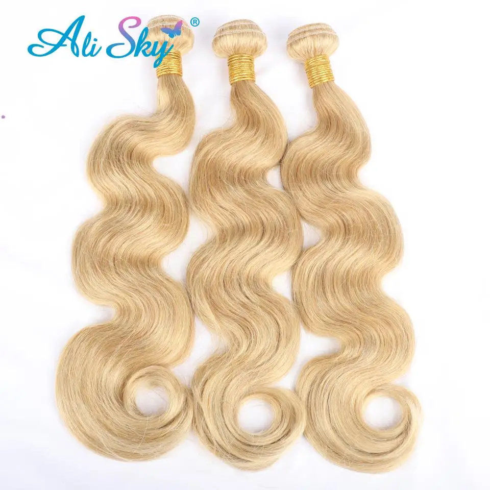 Ed Hair Brazilian Body Wave Natural Remy Hair Bundles 8 To 30 Inches Sold By 1/3/4 Hair Extension Ali Sky