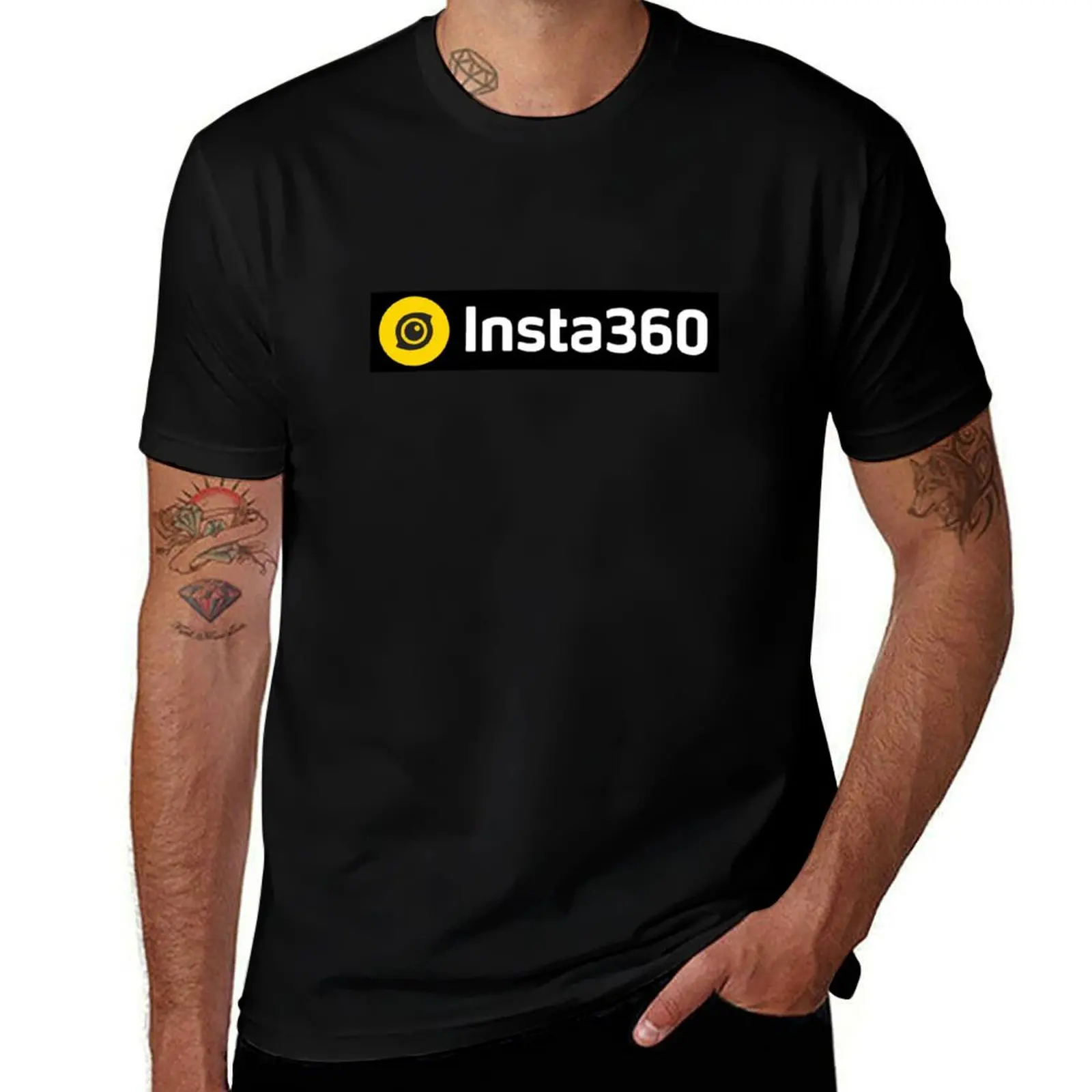 Мужская футболка insta360 с рисунком баскетбола