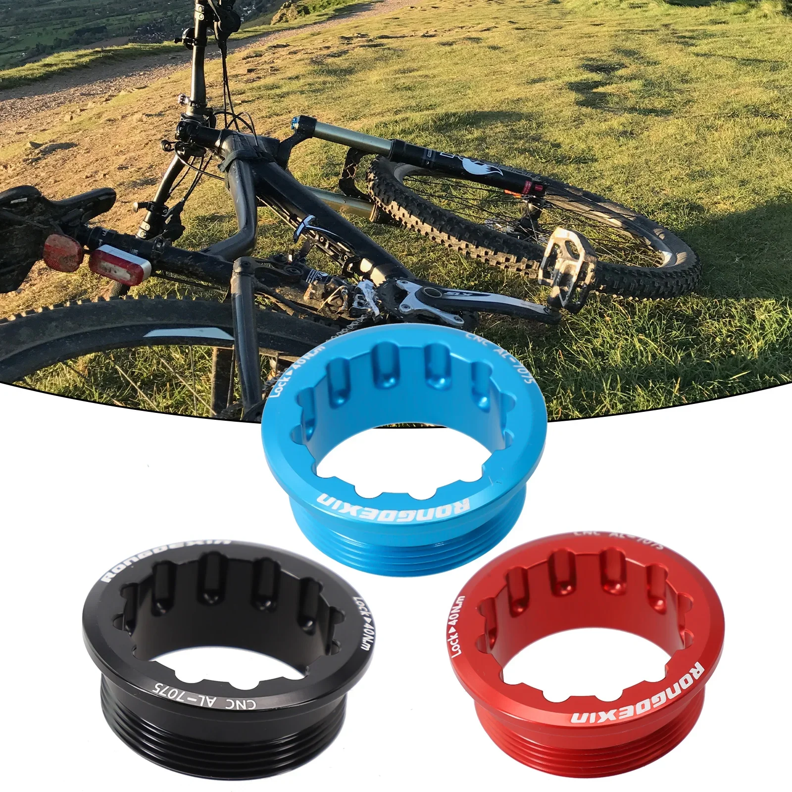Велосипедный 12-скоростной замок свободного колеса Крышка корпуса MS Hub для SHIMANO M7100