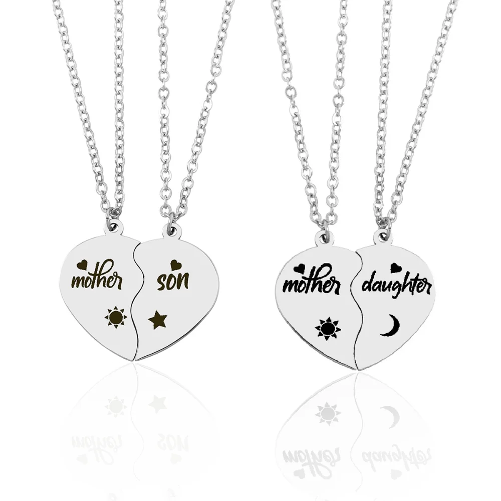 

Ожерелье с подвеской «мама» для матери и сына и дочери