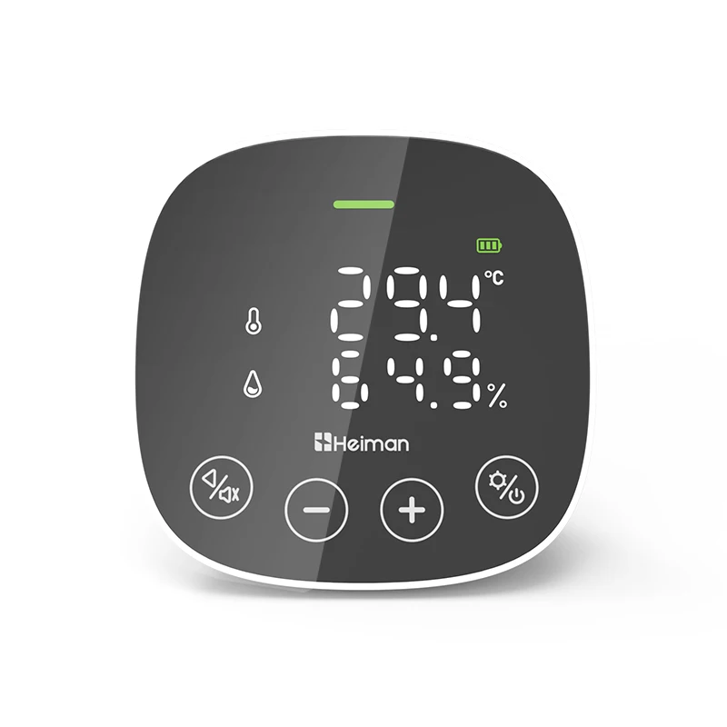 Монитор качества воздуха Heiman ZigBee 3 0 HS3AQ датчик CO2 температура и влажность