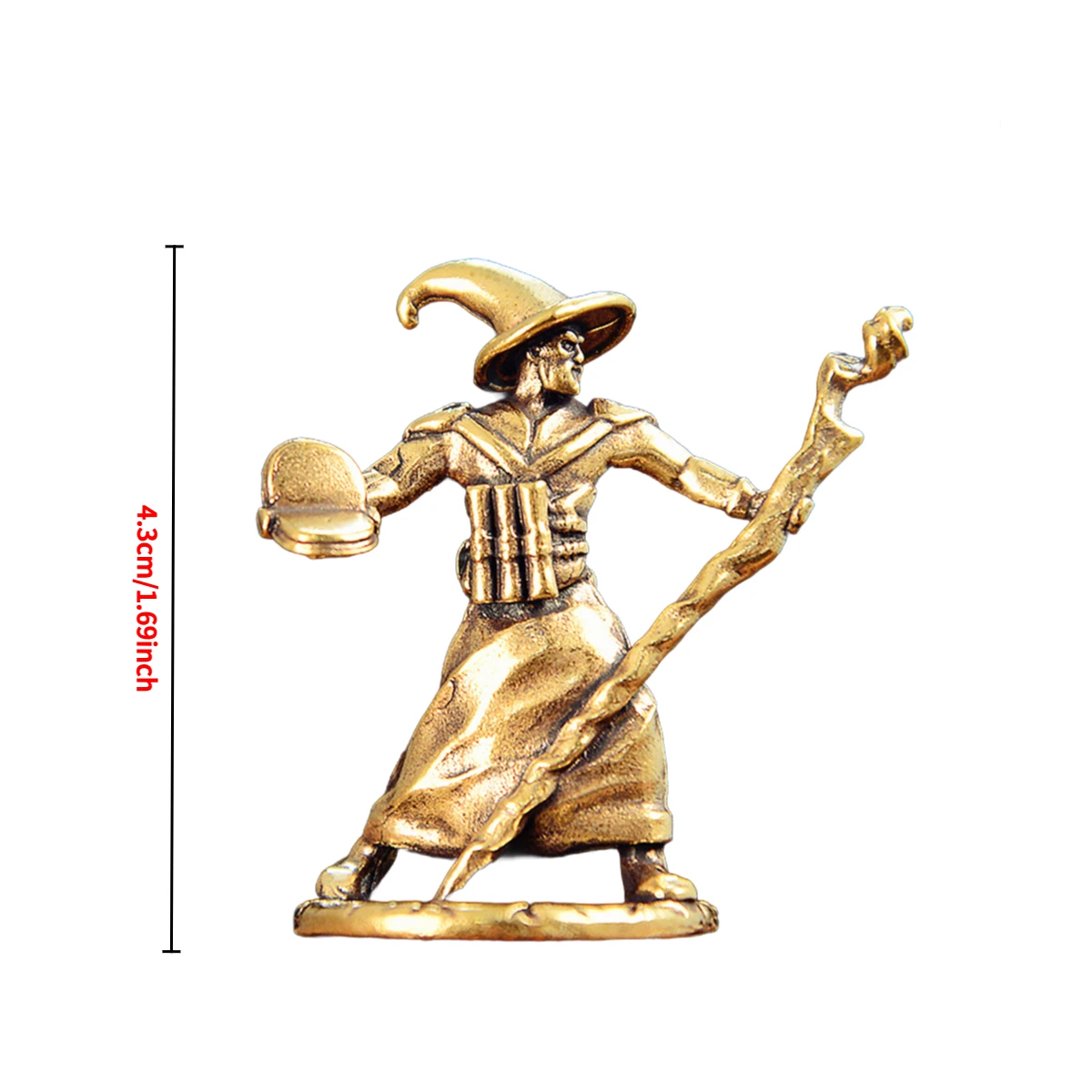 

Латунная статуэтка Mystic Sorcerer