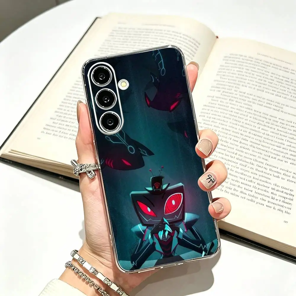 Чехол для телефона H-HazbinS Vox-x Hotel Trust для Samsung Galaxy A71, A70, A52, A51, A40, A30, прозрачный чехол (art.: 3920db28f1802) - 3920db28f1802