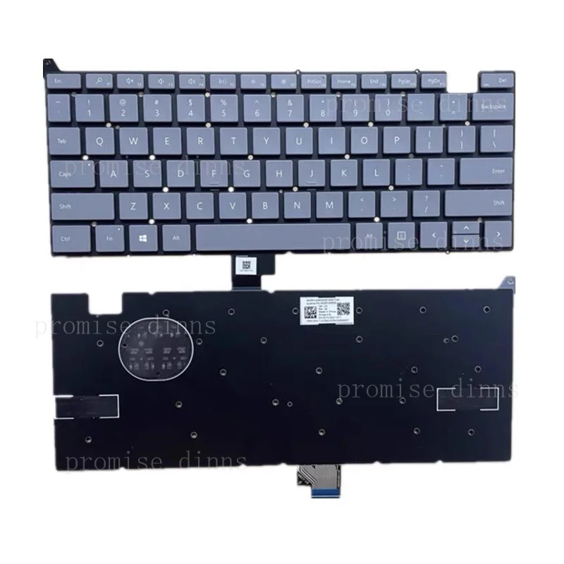 Американская английская клавиатура M для Microsoft Surface Laptop Go 1943 12.4 дюйма, синяя (art.: 3920d89d60851) - 3920d89d60851