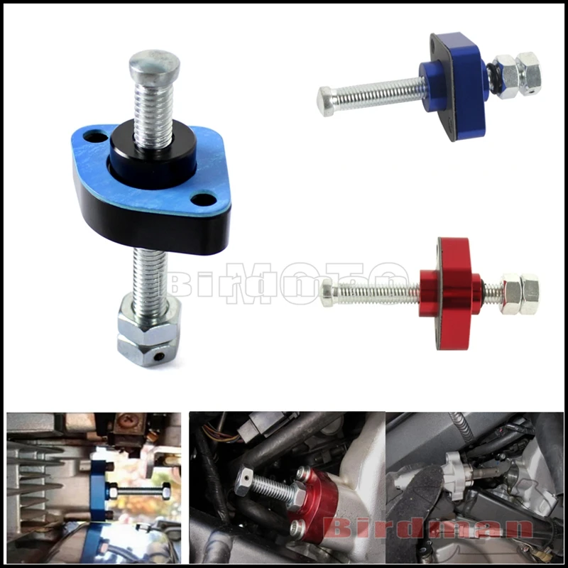 

Motorcycle Red /Blue /Black CNC Manual Cam Chain Tensioners for Honda Hurricane CBR600 CBR600F2 Hurricane 600 F1 F2 1986-1994