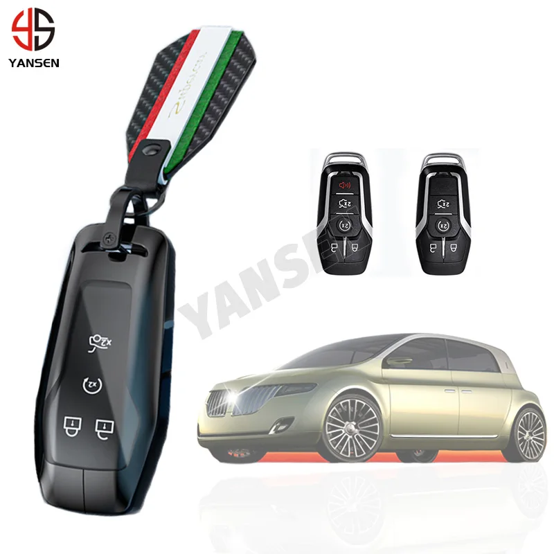 

Брелок из углеродного цинкового сплава для Lincoln Continental Navigator Z MKZ MKC MKX Nautilus Aviator Corsair автомобильный брелок для ключей