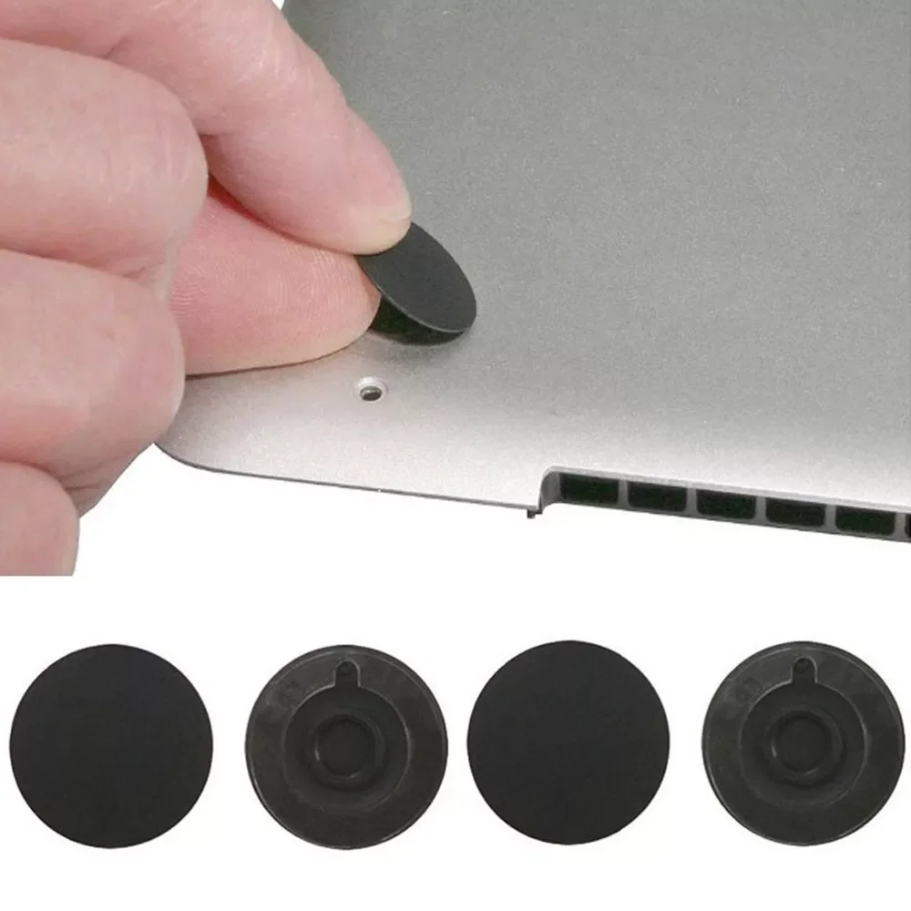 

4pcs Replacement Non-Slip Bottom Rubber Pad Feet Pad for Apple MacBook Pro Laptop A1278 A1286 A1297 13 15 17 inch laptop