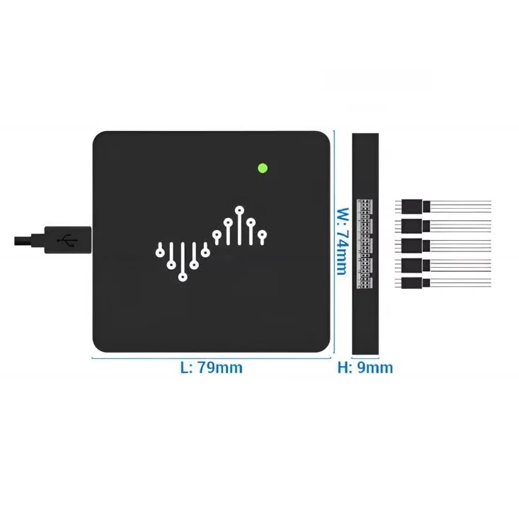 Фото Электронный измерительный прибор TLF DSLogic U3Pro16 USB 16CH/1GHz Logic 4Gb/16G SPI/I2C/UART: декодер и генератор сигналов №3