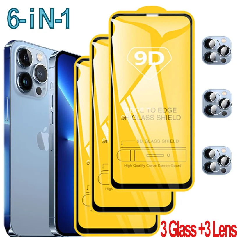 Pelicula iphone14 Pro Max,Glass For Iphone 14 13 12 11 Pro Max Tempered Glass ip14 Plus Screen Protector Iphone 14 ProMax Glass