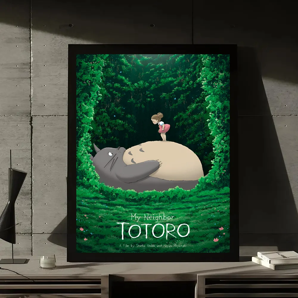 

Плакат "Мой сосед Тоторо" "Унесенные Призраками" бумага современный стиль