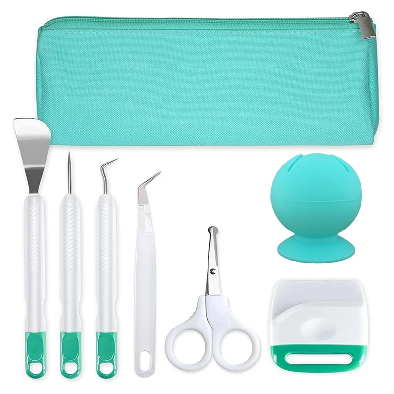 

8Pcs/Set Diy Craft Vinyl Weeding Tools Cardstock Crafting Basic Tools Kit For Cricut Maker Silhouette Acces Vinyl