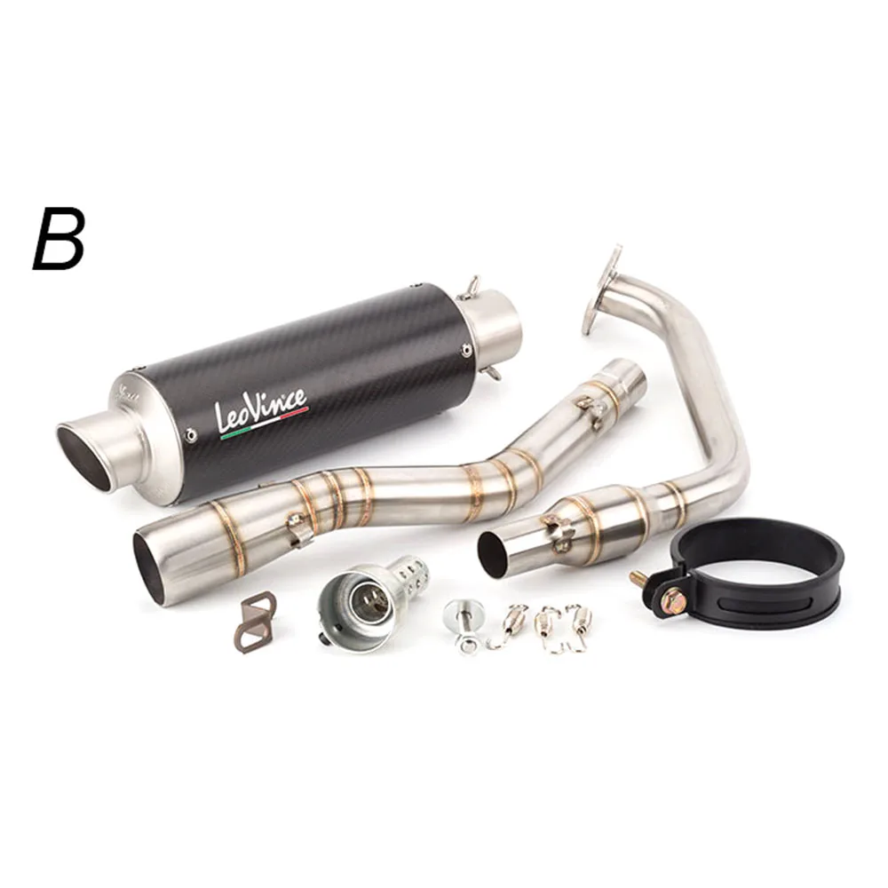 

Motorcycle Full Exhaust Escape System Pipe Slip On For Yamaha YZF-R15 R125 125 V3 R125 R15 2017-2020 Exhaust