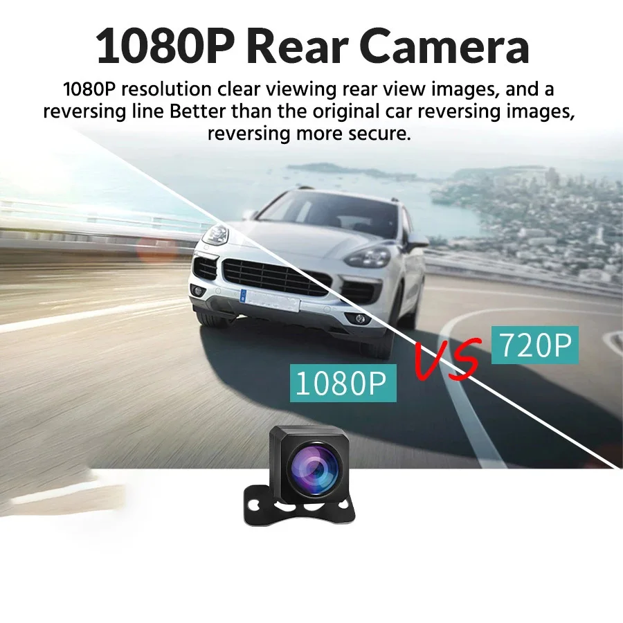 E-ACE Автомобильная камера заднего вида Водонепроницаемая 2 5 мм камеры помощи при