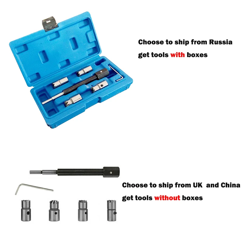 

5 шт. инжектор резак сиденья чистый набор инструментов для Delphi/Bosch форсунок BMW Peugeot Citroen Renault Mercedes CDI AT2201