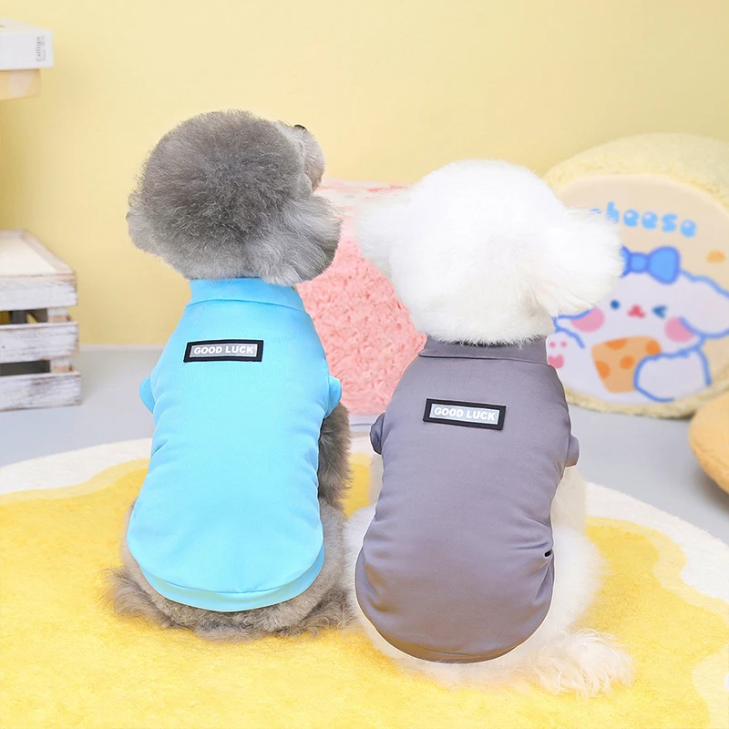 

2023 Summer Dog Clothes Cool Pet Vest Clothing For Small Medium Dog T-shirt Cute Puppy Dog Vest Quick-drying Thin Pet Clothes