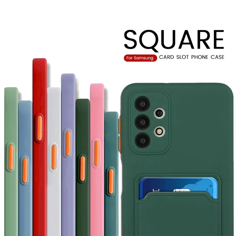 

Luxury Card Pocket Wallet Phone Case for Xiaomi POCO X2 M4 Pro Redmi 9 Prime 9A 9C 10 K30 Note 9 10S 11T 11 Pro Silicone cover