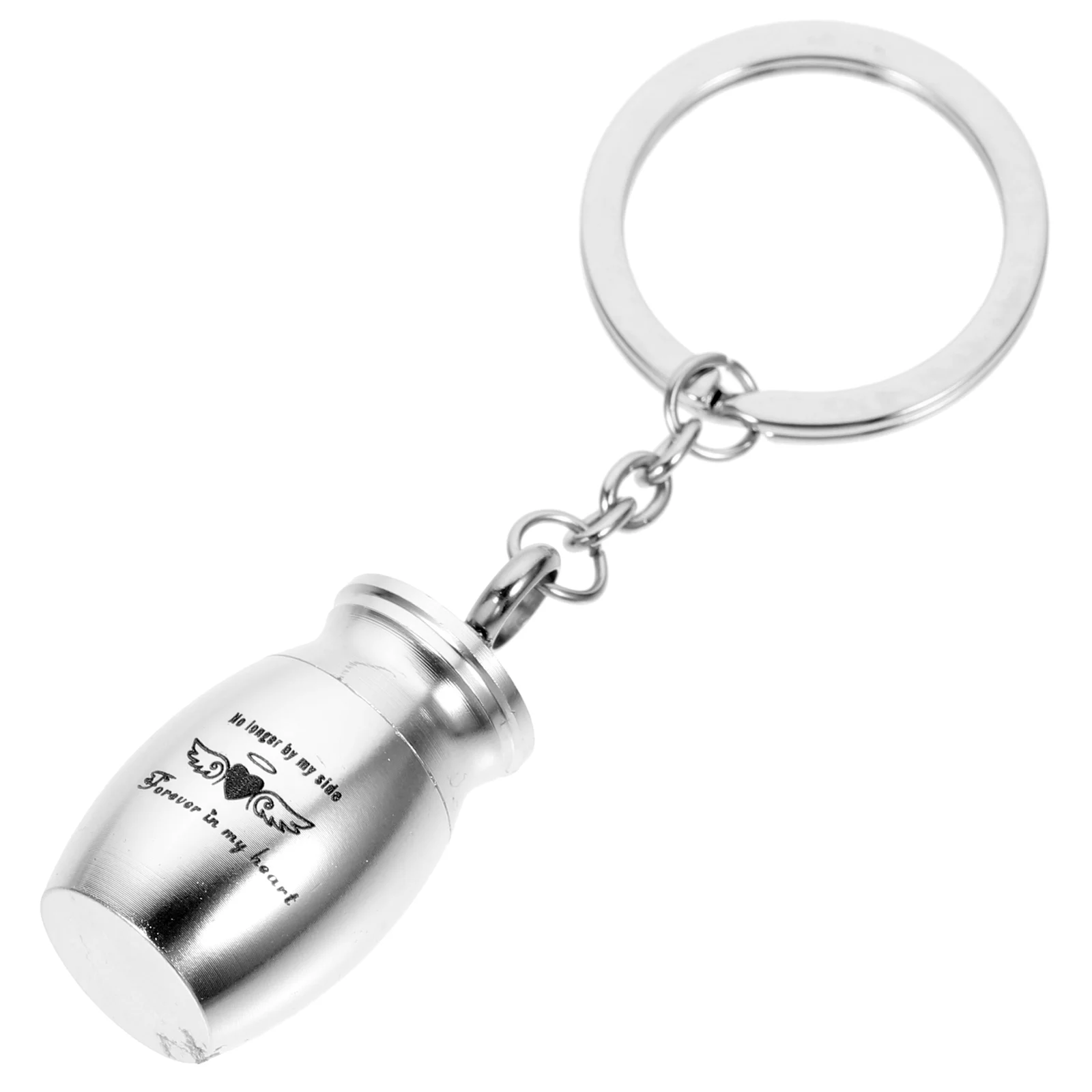 

Urn Pet Key Keychain Memorialcremation Dog Keepsake Ring Ash Jewelry Chain Holder Urns Pendantmini Funeral Jar Pendantscylinder