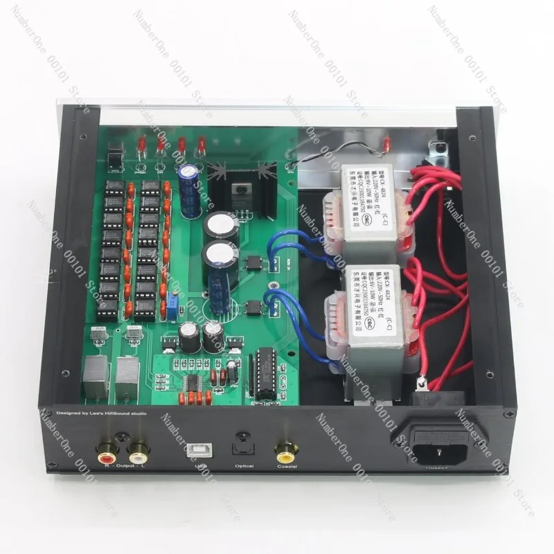 Цифровой интерфейсный DAC аудио декодер TDA1543 44 1 K 96K коаксиальное Оптическое