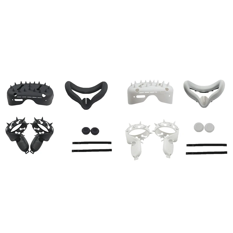 

Комплект защитных чехлов для очков виртуальной реальности, защитный чехол с контроллером и ручкой для Oculus-Quest 2 VR