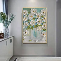 chenistory acrylic pictures by number flowers kits large size 60x120cm painting by numbers drawing on canvas modern home decor