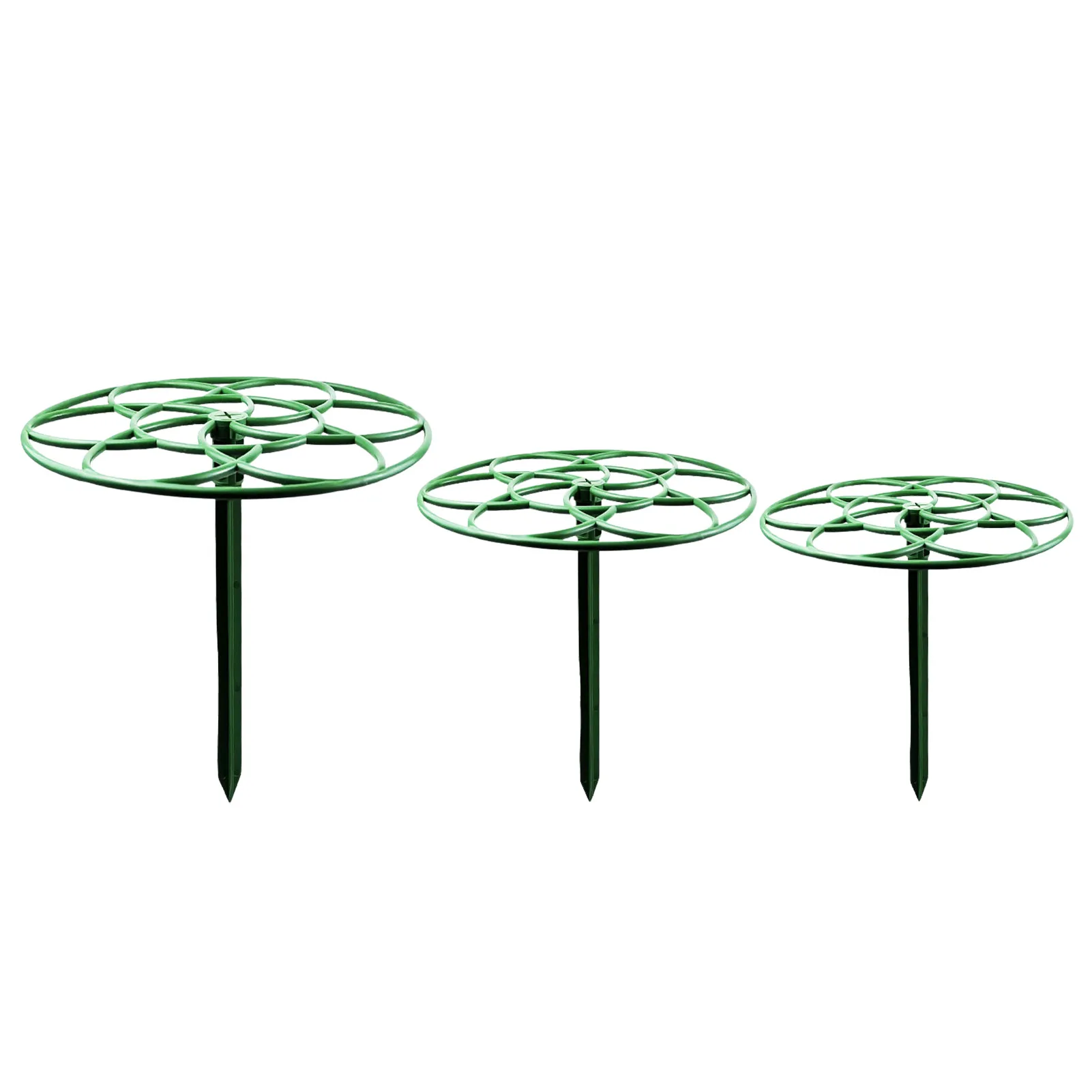 

Plant Support Stakes Garden Supports For Plants Green Stakes For Gardening Less Visible Plant Support Stakes For Sunflower