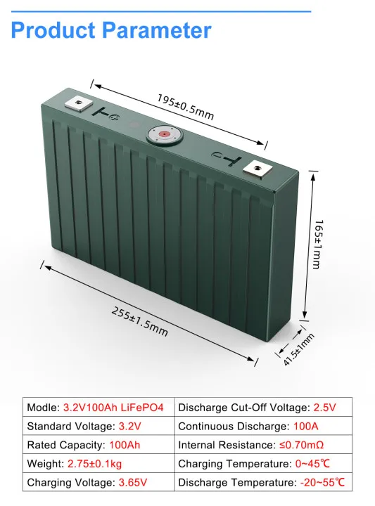 4-16 шт. аккумуляторы LFP 320 Ач 3 2 в |