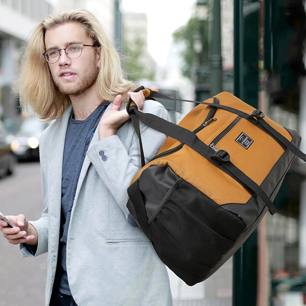 Women Fashion Travel Bags Large Capacity Waterproof Men's Sports Bag Dry and Wet Weekend Voyage Female Shoulder Messenger Bag