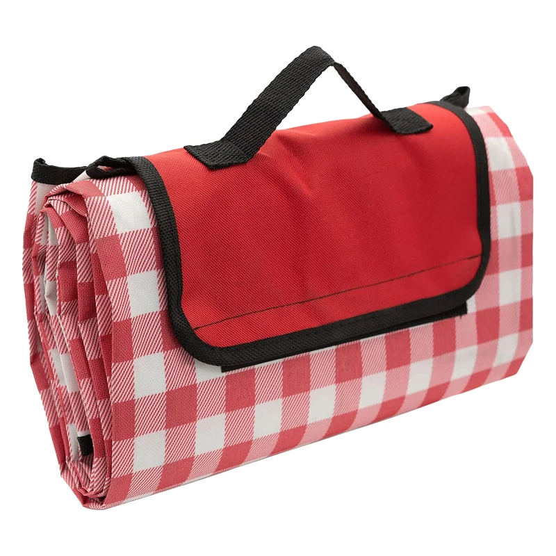 

Большой складной водонепроницаемый коврик для пикника, плед для пляжа на открытом воздухе, устойчивый к песку и водонепроницаемый, подходи...